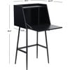 Xander Modern Secretary Desk, Black - Desks - 8