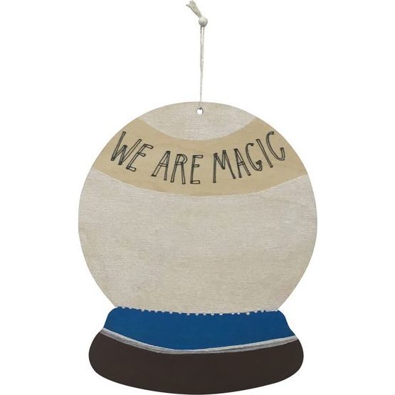 We Are Magic Wall Charm, Cobalt/Wine - Wall Décor - 1