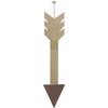Me & My Arrow Wall Charm, Taupe - Wall Décor - 1 - thumbnail