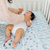 Muslin Crib Sheet, Moby - Crib Sheets - 2