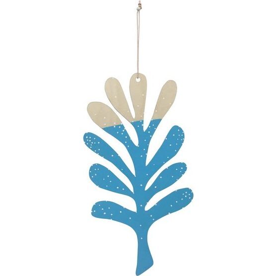 Coral Wall Charm, Aqua Blue - Wall Décor - 1