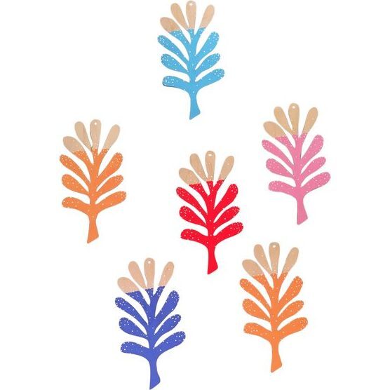 Coral Wall Charm, Periwinkle - Wall Décor - 2