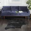 Sabrina Cow Hide Rug, Black - Rugs - 1 - thumbnail