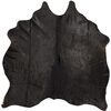 Sabrina Cow Hide Rug, Black - Rugs - 2