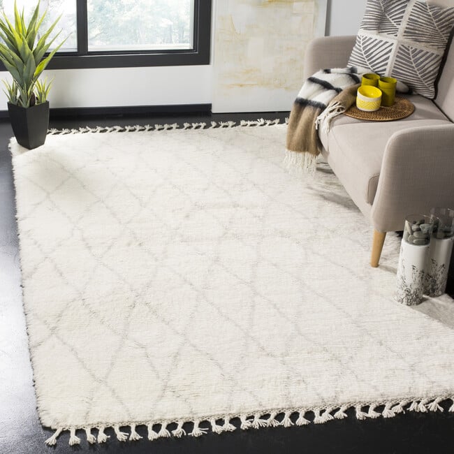 Casablanca Ember Rug, Grey/Ivory - Rugs - 6