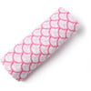 Organic Cotton Muslin Swaddle, Pink Rainbow - Swaddles - 1 - thumbnail