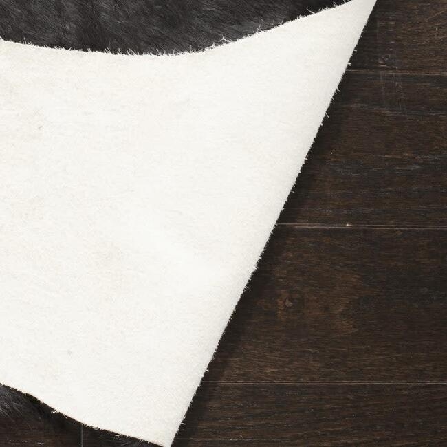 Sabrina Cow Hide Rug, Black - Rugs - 4