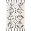 Casablanca Cleo Rug, Ivory/Black - Rugs - 3