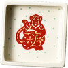 Chinese Zodiac Square Trinket Bowl, Monkey - Accents - 1 - thumbnail
