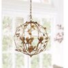 Austen Cage Chandelier, Gold - Lighting - 4