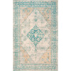 Vintage Arlo Rug, Aqua - Rugs - 1 - thumbnail