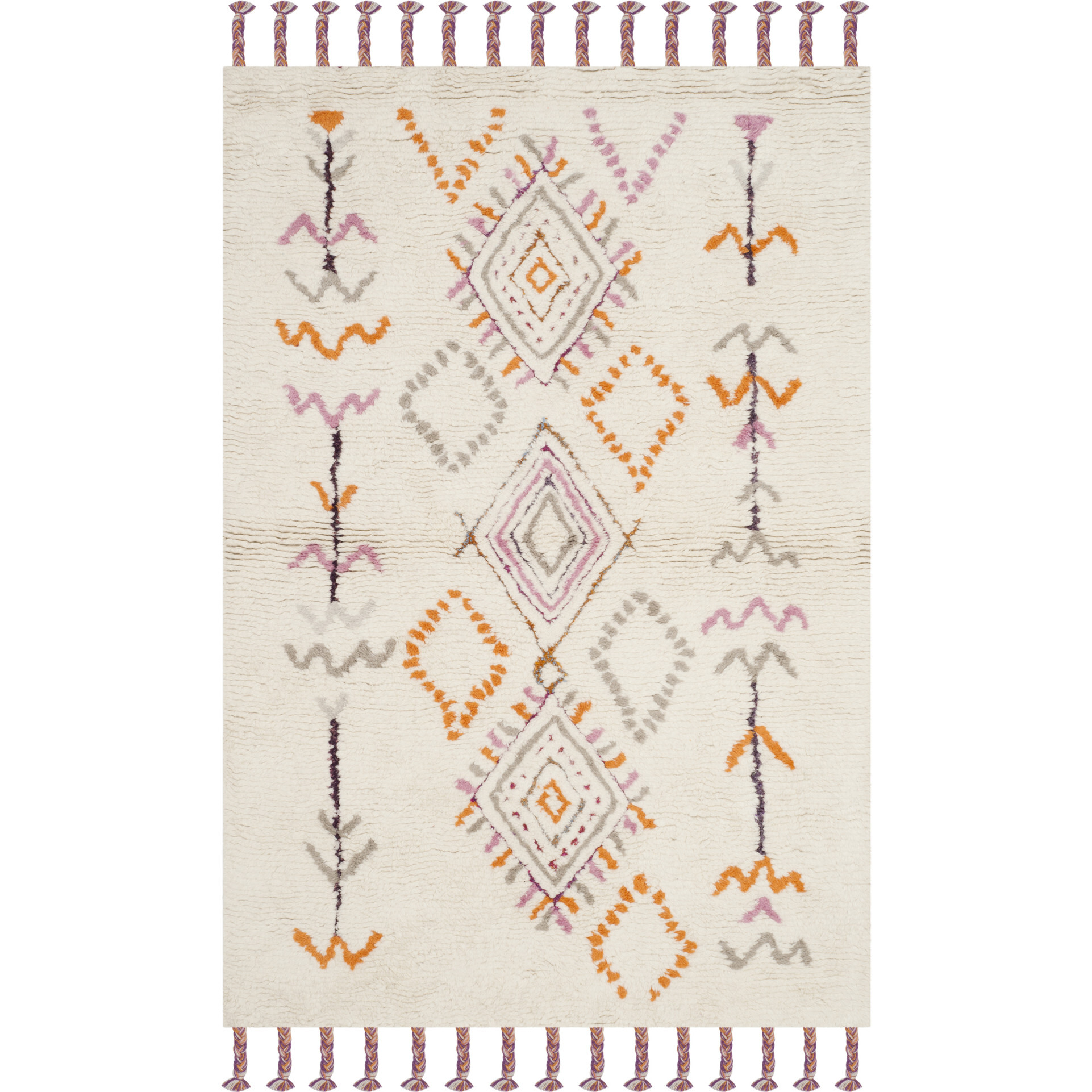 Casablanca Hattie Rug, Pink Multi - Rugs - 1