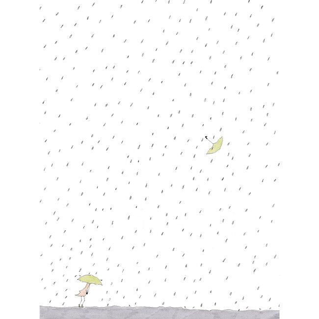 Rainy Day, 8" x 12" - Art - 1