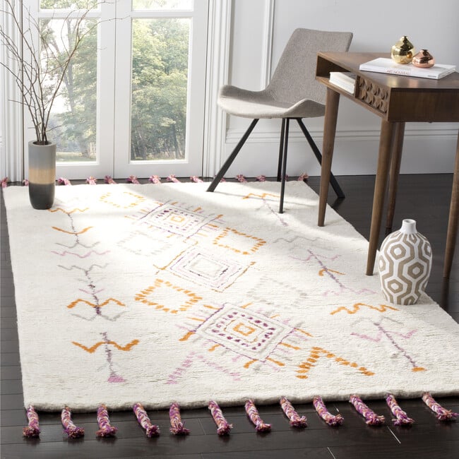 Casablanca Hattie Rug, Pink Multi - Rugs - 6