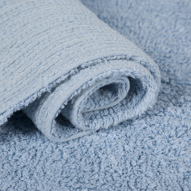 Stars Washable Rug, Blue/White - Rugs - 3
