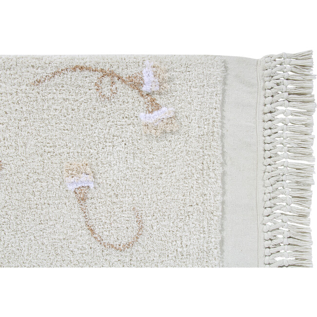 English Garden Washable Rug, Ivory - Rugs - 3