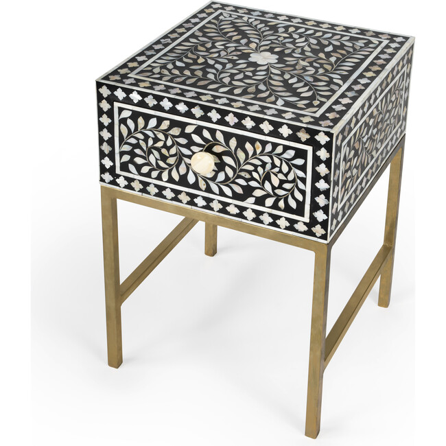 Purgenia Mother Of Perl Side Table