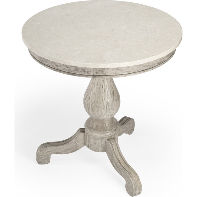 Danielle Marble Accent Table