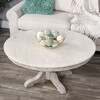 Danielle Marble Coffee Table, Rustic Gray - Accent Tables - 2