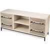 Dalvin 4-Drawer TV Stand, Natural - Accent Tables - 1 - thumbnail