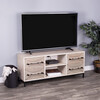 Dalvin 4-Drawer TV Stand, Natural - Accent Tables - 2
