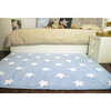 Stars Washable Rug, Blue/White - Rugs - 8