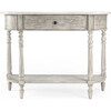 Danielle Marble Console Table, Rustic Gray - Accent Tables - 6