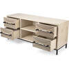 Dalvin 4-Drawer TV Stand, Natural - Accent Tables - 3
