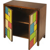 Composition Raffia Console Cabinet - Cabinets - 2