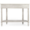 Danielle Marble Console Table, Rustic Gray - Accent Tables - 8