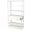 Lark Bookshelf, White - Bookcases - 3 - thumbnail