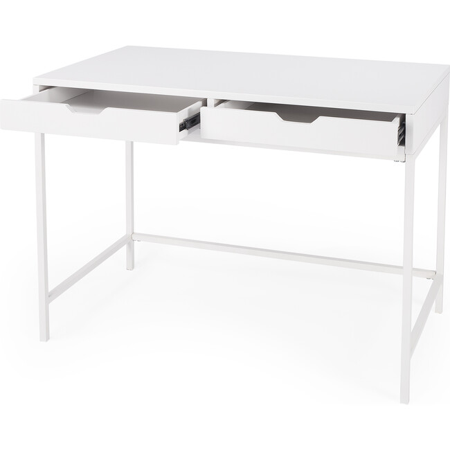 Belka Desk with Drawers, White - Desks - 3