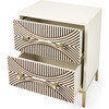 Cirella 2-Drawer Chest, White - Dressers - 6 - thumbnail