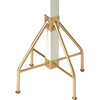 Logan Square Coat Rack/Tree, White/Gold - Storage - 2