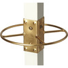 Logan Square Coat Rack/Tree, White/Gold - Storage - 3