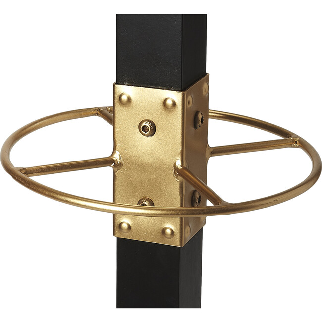 Logan Square Coat Rack/Tree, Black/Gold - Storage - 3