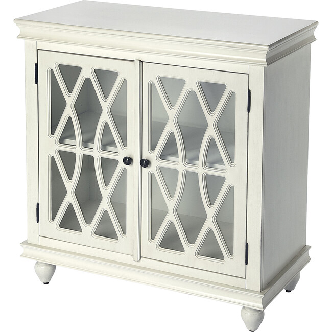 Lansing Storage OffWhite Butler Bookcases & Toy Chests