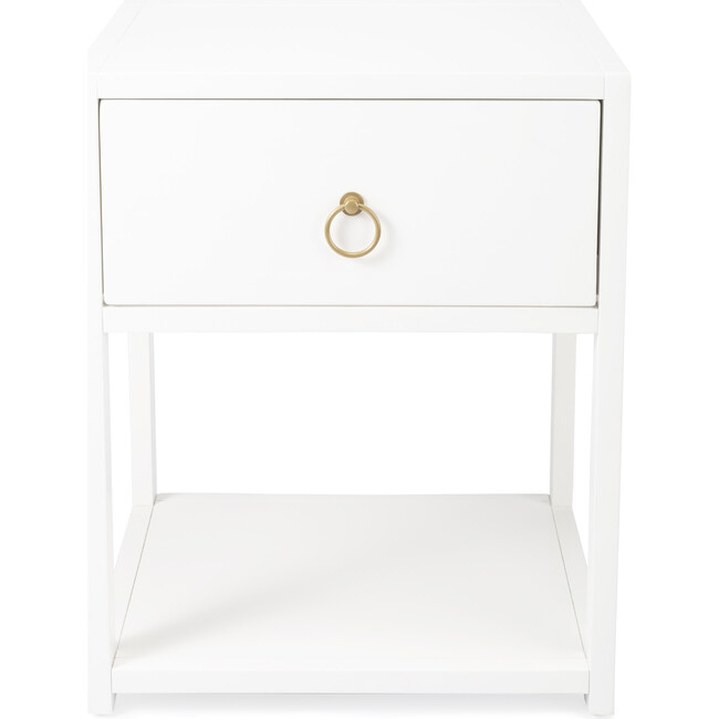 Lark End Table, White - Accent Tables - 3