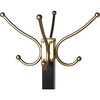 Logan Square Coat Rack/Tree, Black/Gold - Storage - 4