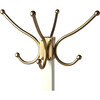 Logan Square Coat Rack/Tree, White/Gold - Storage - 4