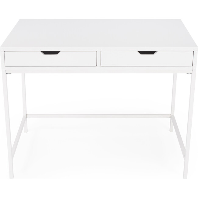 Belka Desk with Drawers, White - Desks - 4