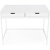 Belka Desk with Drawers, White - Desks - 4