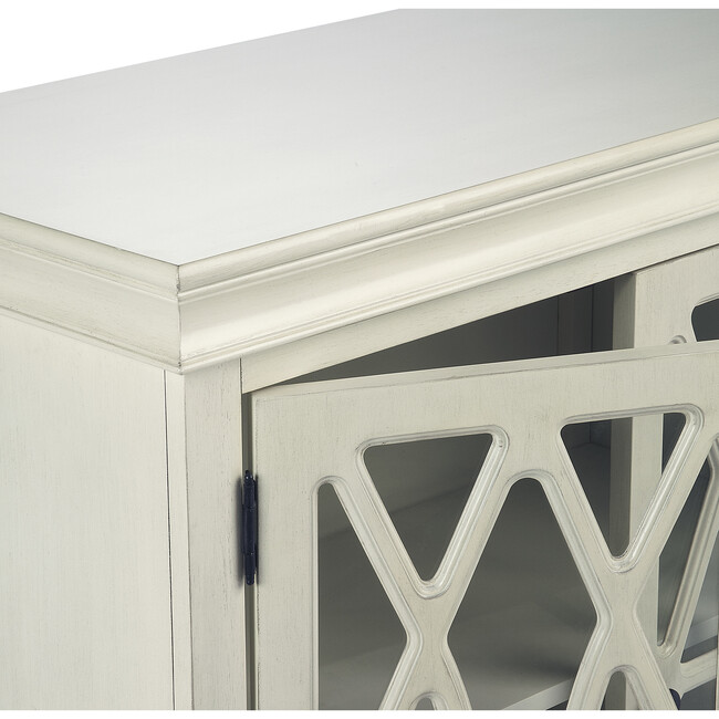 Lansing Storage OffWhite Butler Bookcases & Toy Chests