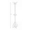 Logan Square Coat Rack/Tree, Black/Gold - Storage - 5