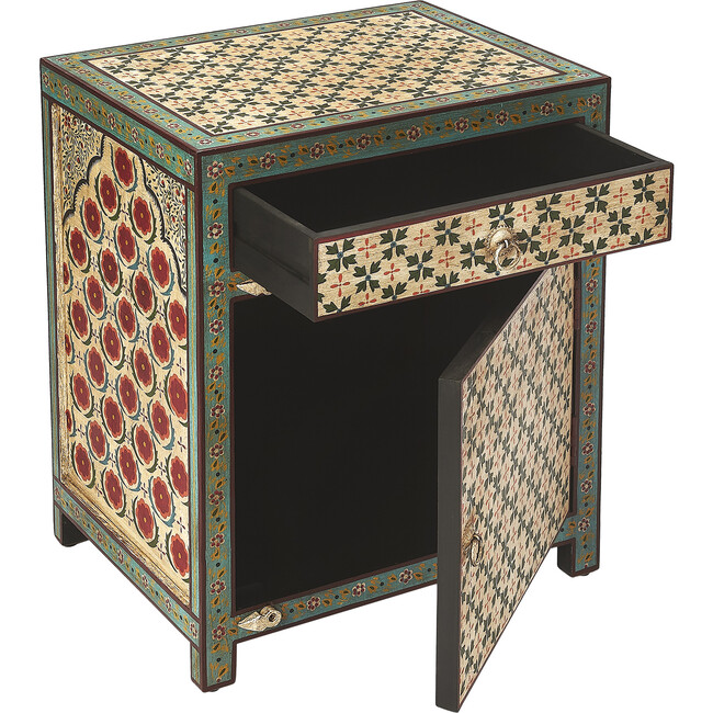 Hand-Painted Nightstand, Provence Multi