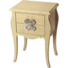 Felicia Raffia Side Table, Natural - Accent Tables - 1 - thumbnail