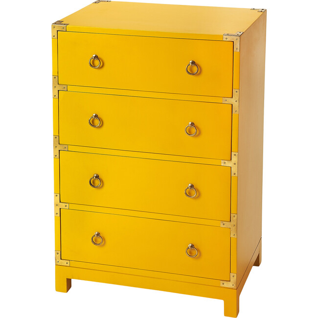 Ardennes Large Campaign Chest, Yellow