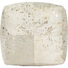 Victorian Hair on Hide Pouf, Gold - Kids Seating - 7