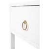 Lark End Table, White - Accent Tables - 4