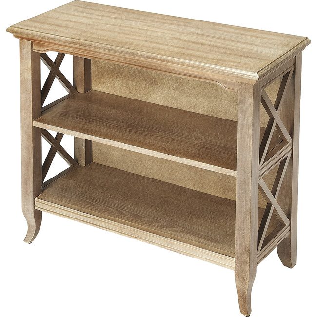 Newport Low Bookcase, Driftwood
